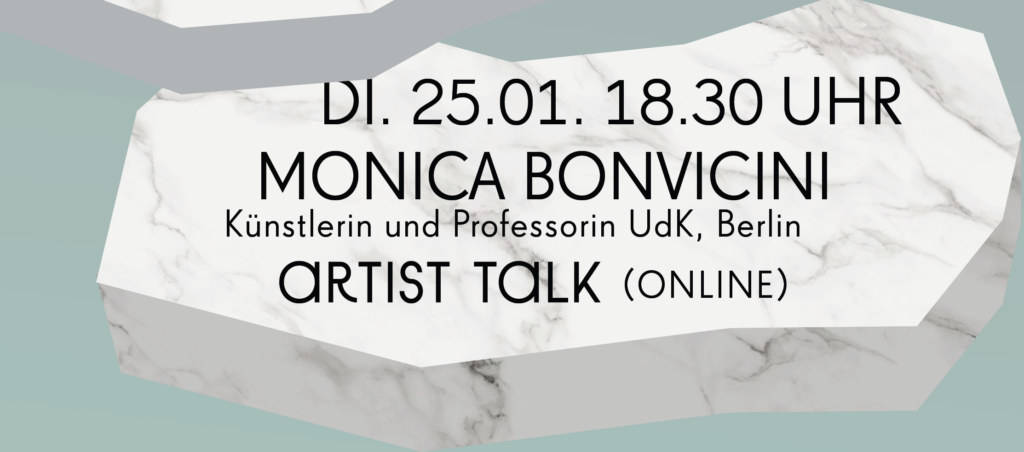 Vortragsreihe Wintersemester 21/22, Monica Bonvicini, Künstlerin und Professorin, Udk Berlin